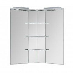 Зеркало Aquanet Ринконера Европа 70 угловое белый – картинка