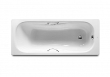 Стальная ванна Roca Princess 170x70 с отверстиями под ручки – картинка