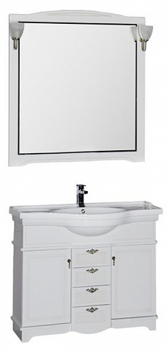 Мебель для ванной Aquanet Луис 110 белый – картинка